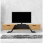 Szafka RTV-75 Drewno Lite Dąb Loft Lakier Rozmiary od 100 cm do 200 cm PREMIUM
